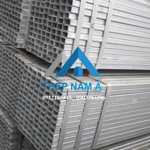 Thép hộp mạ kẽm 25 x 25 x 2.0, sắt hộp kẽm 25x25x2ly