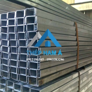 Thép hộp mạ kẽm 25 x 25 x 2.1 / sắt hộp kẽm 25x25x2.1 ly